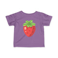 Strawberry Baby Tee — Cute Infant Strawberry Graphic Shirt