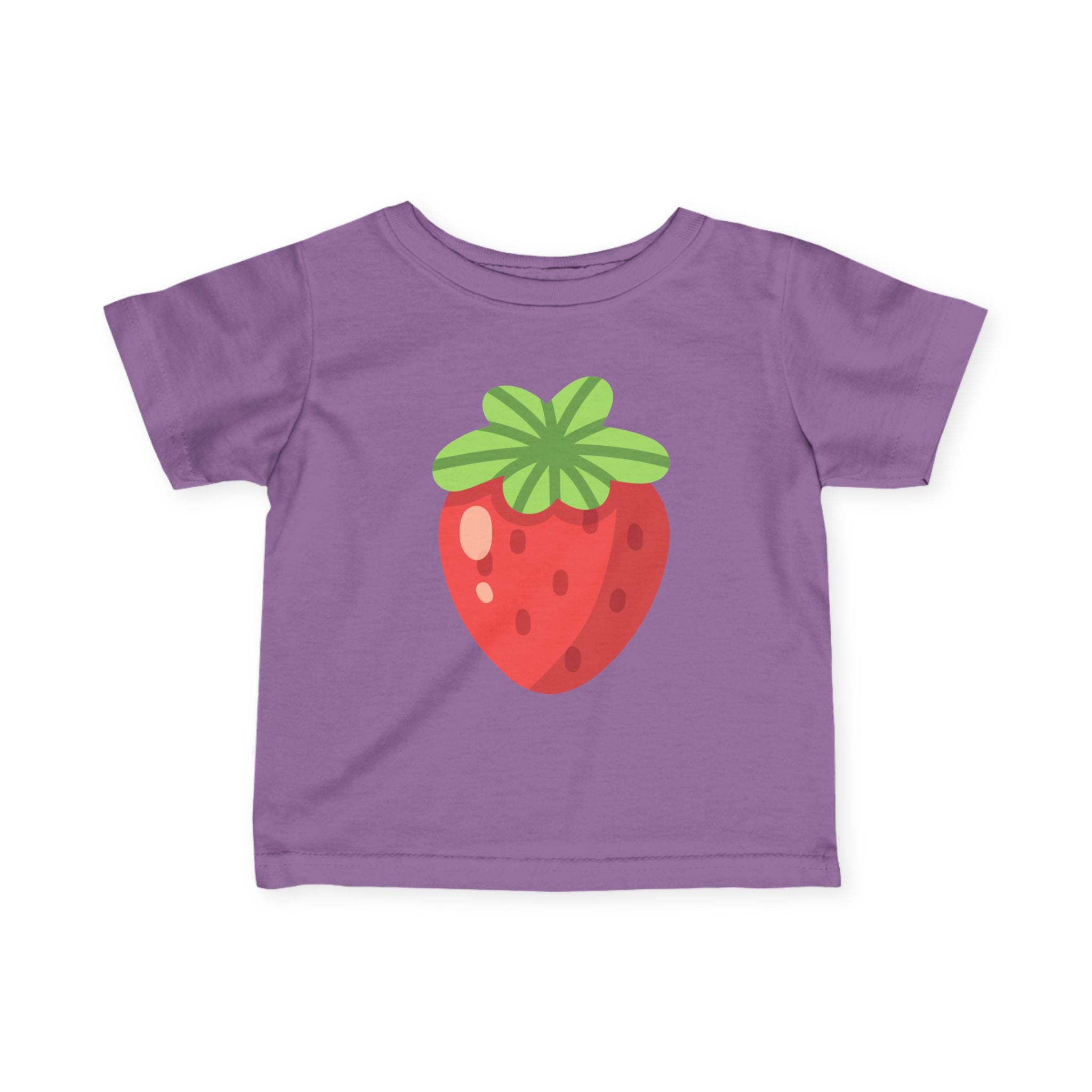 Strawberry Baby Tee — Cute Infant Strawberry Graphic Shirt