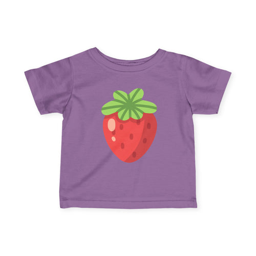 Strawberry Baby Tee — Cute Infant Strawberry Graphic Shirt